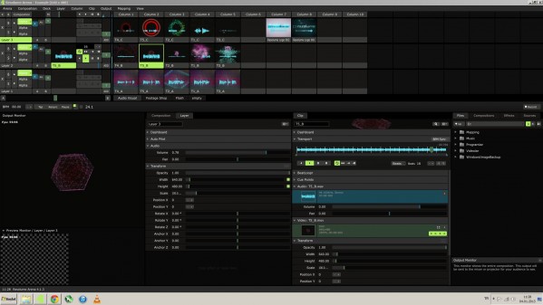 Main Screen - Master Computer