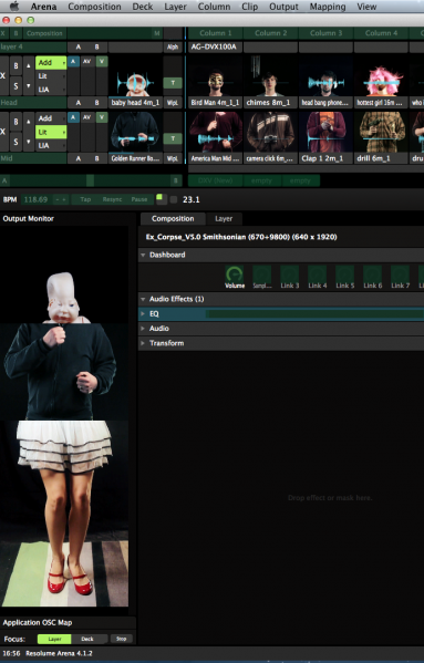 Preview Monitor - OSC mapping