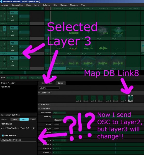 Screenshot to Show layer reorder OSC bug.