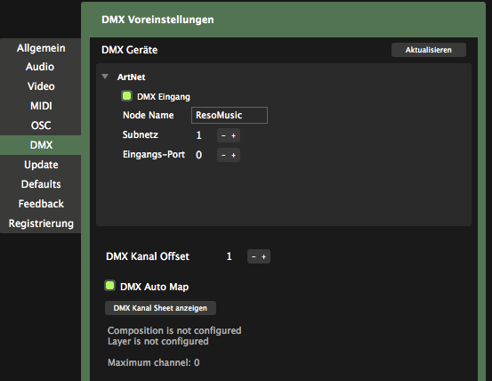 What does it mean: Composition is not configured?? ...and so on...