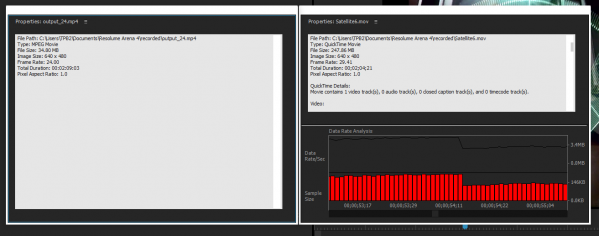 Premiere video file properties