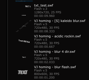 Files whose preview is visible but aren't able to be imported into the composition