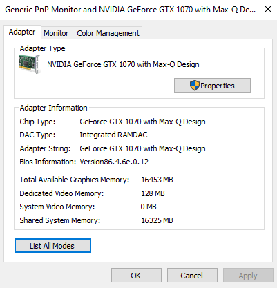 1070 Max Q