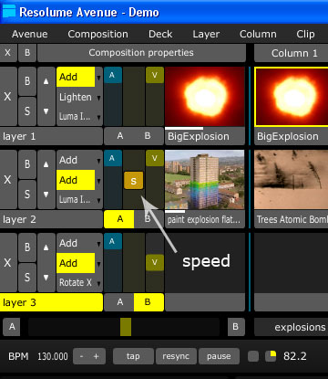 resolume 3 beta speed preview