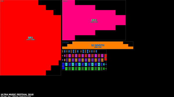 Ultra Miami 2018- Pixel Map 1