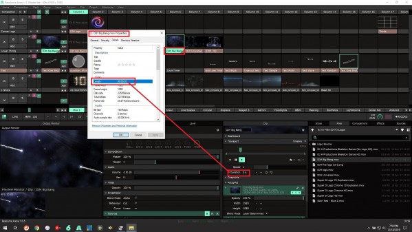 Resolume Clip speed issue 2.JPG
