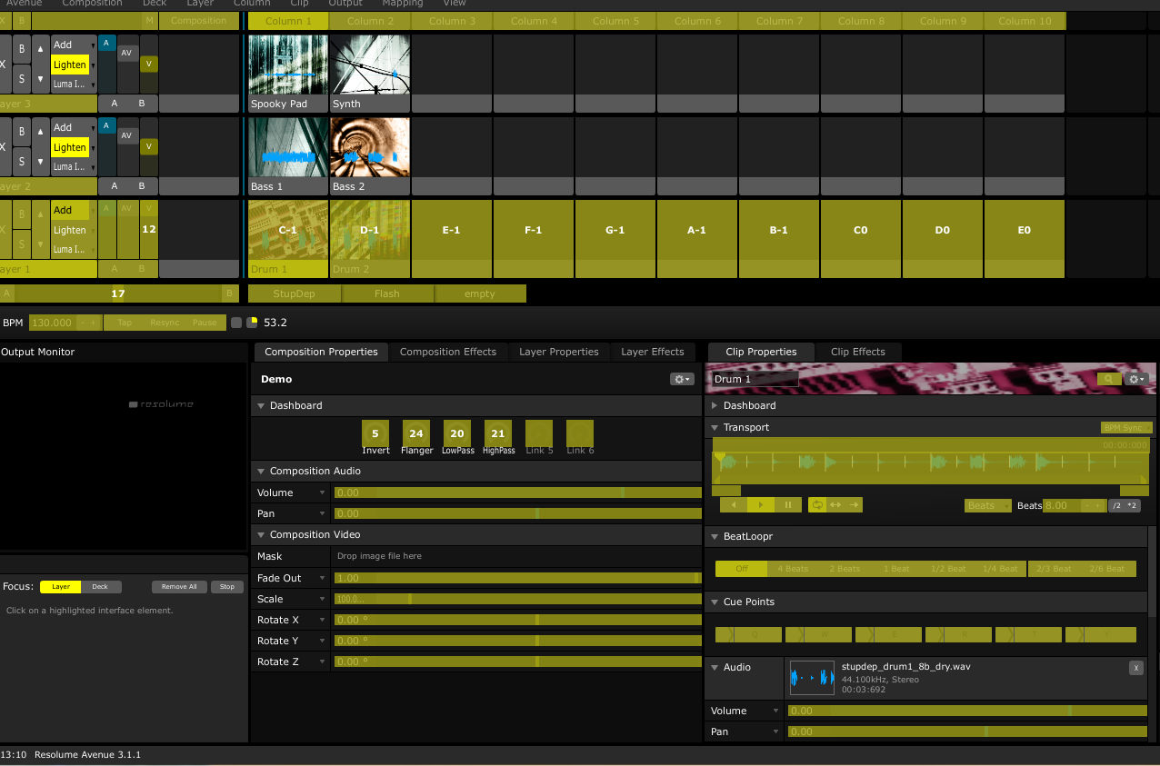 midi assignement resoulume 3.1.1
