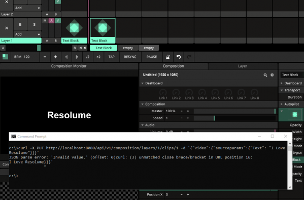 Resolume JSON parse error.PNG