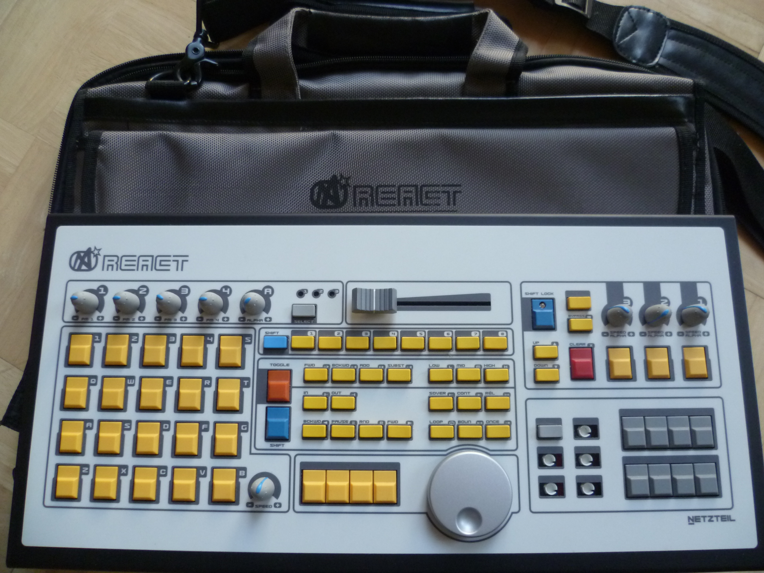 REACT Midi Controller